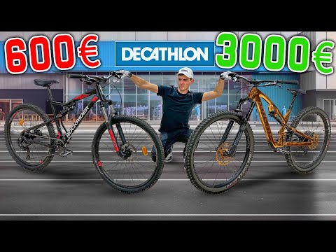 Decathlon mountain bikes! The most expensive vs. the cheapest!