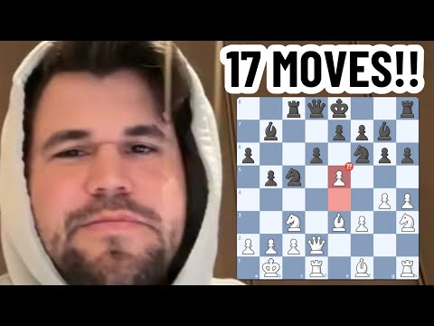 Magnus Carlsen BEATS an IM in ONLY 17 MOVES! | Titled Tuesday 2026