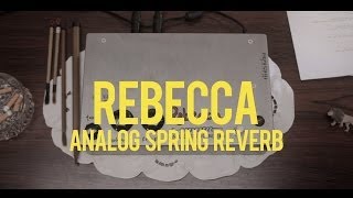 Video thumbnail for REBECCA - analog spring reverb - effettidiclara - PROMO #4 by effettidiclara