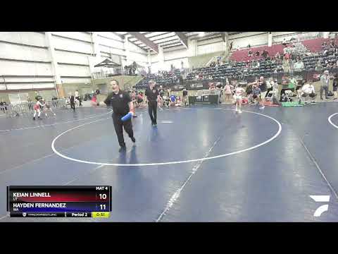 71 Lbs Cons. Semi - Keian Linnell, UT Vs Hayden Fernandez, WA 1cba