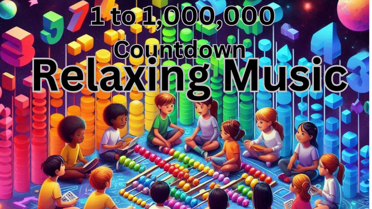 Counting from 1 to 1,000,000 | One to One Million Countdown | Longest Video on YouTube of All time