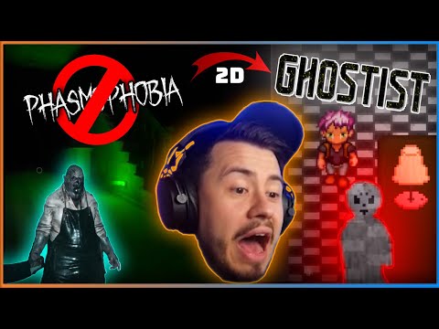 Can this 2D Ghosthunting Game Really Be As SCARY As Phasmophobia?! - Ghostist
