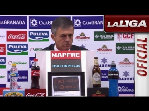 Rueda de Prensa de Alcaraz tras el Granada CF (1-2) FC Barcelona - HD