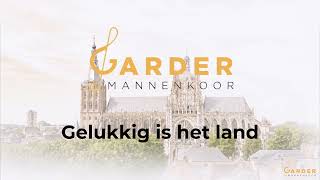 Gelukkig is het land