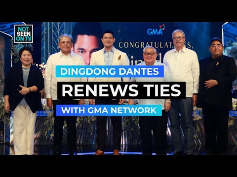 NSOTV: Dingdong Dantes renews ties with GMA Network