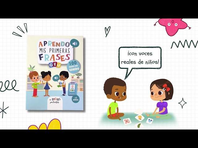 Vídeo relacionado con Tarjetas Parlantes Español con Pictogramas | Tarjetas Flash Parlantes | Estimulación del Lenguaje y Apoyo para Aprendizaje del Idioma | Aprendo Mis Primeras Frases - Editorial GEU (Español)