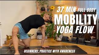 Download lagu 37-Min Full Body Yoga Mobility Flow | Improve Flexibility, Mobility, Posture & Core Strength mp3