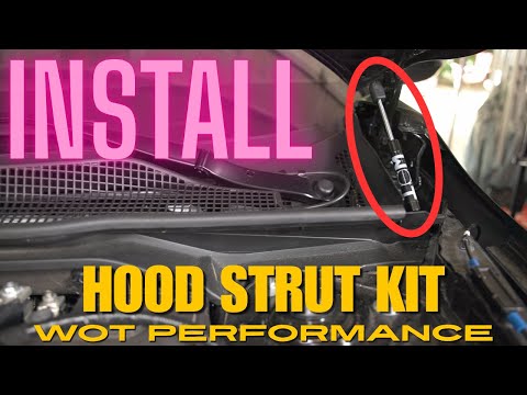 WOT Performance FL5 FK8 DE5 Official Hood Strut Install Guide