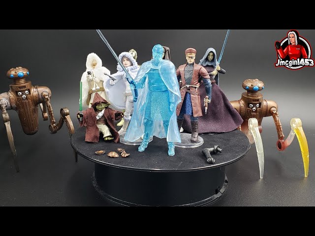 Vídeo relacionado con Star Wars Legacy Collection transmisión holográfica Conde Dooku