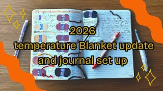 2026 TEMPERATURE BLANKET update and CROCHET JOURNAL set up | Chit chat and crochet podcast ep 42