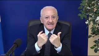 De Luca - I rifiuti dalla Tunisia (18.02.22)