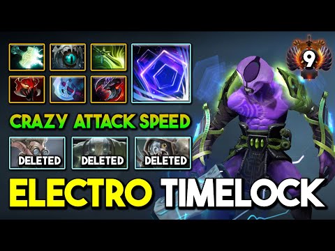 MADNESS ELECTRO TIMELOCK Faceless Void Crazy Attack Speed Build Even Slark Can't Stand Against Him