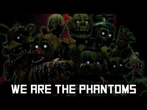 FNAF 3 SONG - We Are The Phantoms Remix/Cover - (feat. AJ Arts) [SFM FNaF]