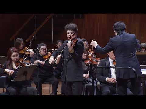 Augustin Hadelich Beethoven Violin Concerto Kreisler cadenza & end - Guangzhou Symphony and Huang Yi