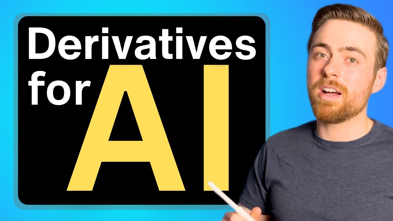 My QUICK Overview of Derivatives for Machine Learning