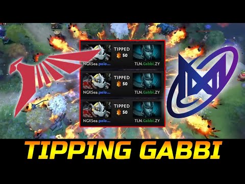 NON STOP TIPPING GABBI - TALON VS NIGMA GALAXY SEA GAME 1