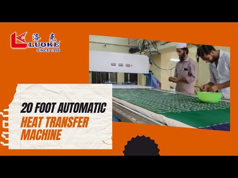 20 Feet Long Heat Press Machine