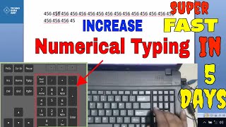 Increase numerical typing speed on keyboard like a Pro (Hindi)