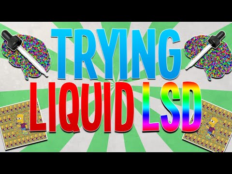 First Time Trying Liquid LSD / Acid