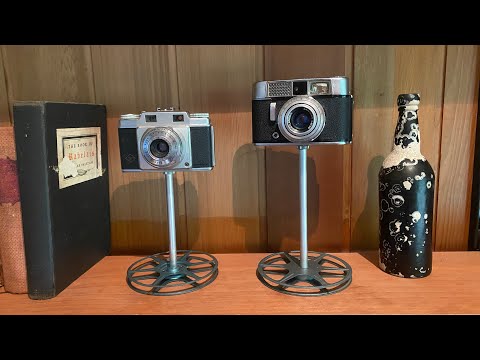 Make a Camera Stand From a Vintage Film Reel : 4 Steps (with