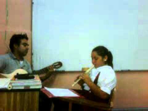 Notas para flauta (ES): El próximo viernes (Espinoza Paz), notas para flauta