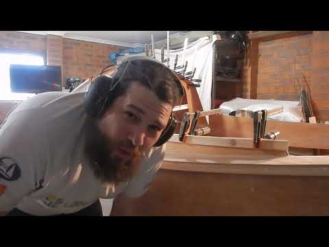 Building a SCAMP Part 062 - Cockpit Coamings and Transom Cap