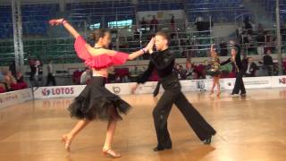 Mistrzostwa Polski Elbląg 2014 14-15 Latin 1/16 Samba 2