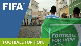 Football for Hope focused on Brazil 2014