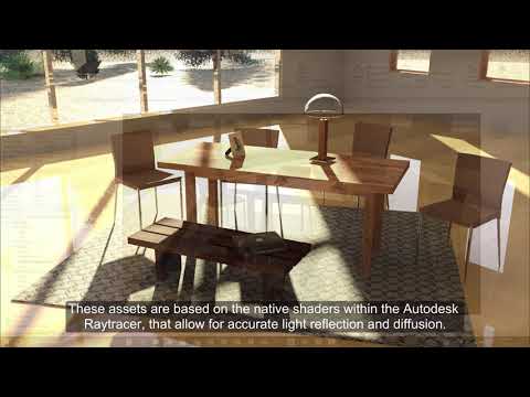 Revit 2019: Physically-based Material Assets