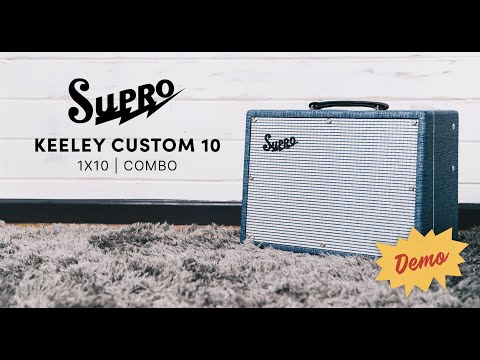 Supro 1970RKC Keeley Custom 25-Watt 1x10" Tube Guitar Combo Amplifier image 6