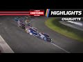 Tanner Gray leads the field to green at Charlotte Motor Speedway