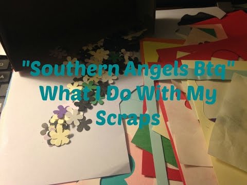 WHAT i DO WITH MY SCRAPS OF PAPER