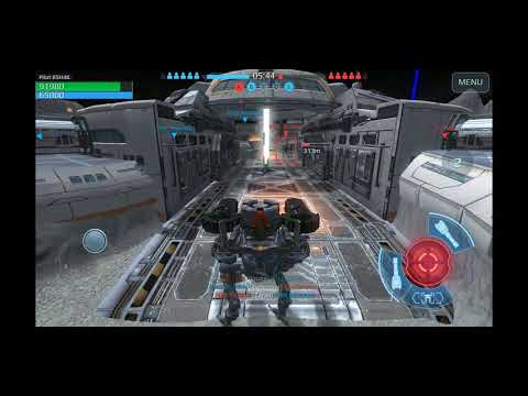 War robots test server  new robot falcon / and new heavy weapon flux