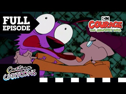 FULL EPISODE: The Shadow Of Courage | Courage the Cowardly Dog | Cartoon Cartoons
