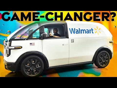 Thumbnail for Canoo's Space-Age Electric Van Is FINALLY Here!! by Car, Vehicle, Van