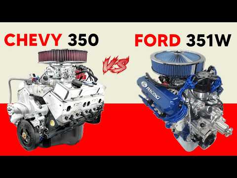 Chevy 350 vs Ford 351W | Who was the KING ?