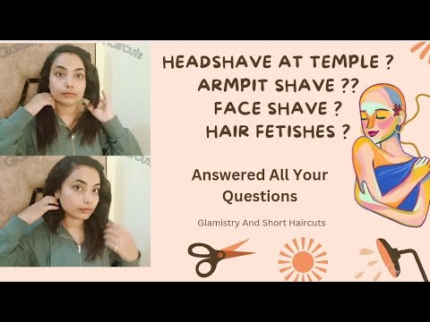 Headshave at a temple 🪒 Armpit shave !! Face Shave at...