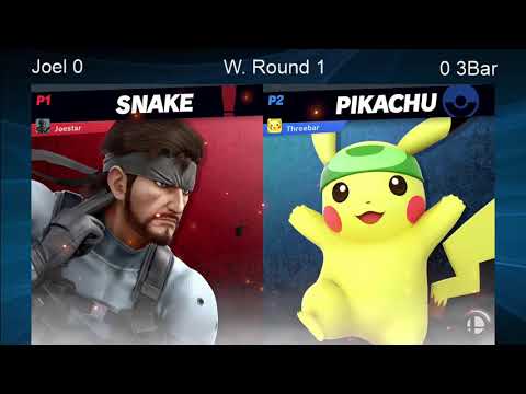 CWA Wifi Weekly 31 - Threebar (Pikachu) vs Joel Joestar (Snake) Winners Round 2
