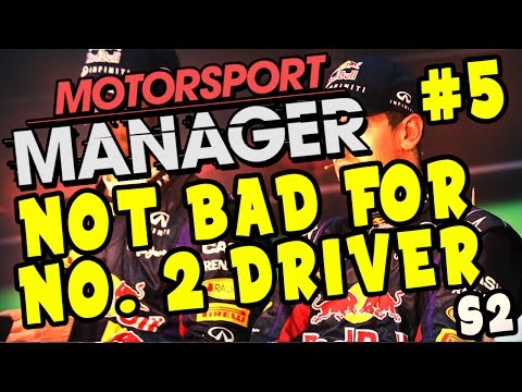 Motorsport Manager PC Career Gameplay: Not Bad For A No.2 Driver - S2 Part 5