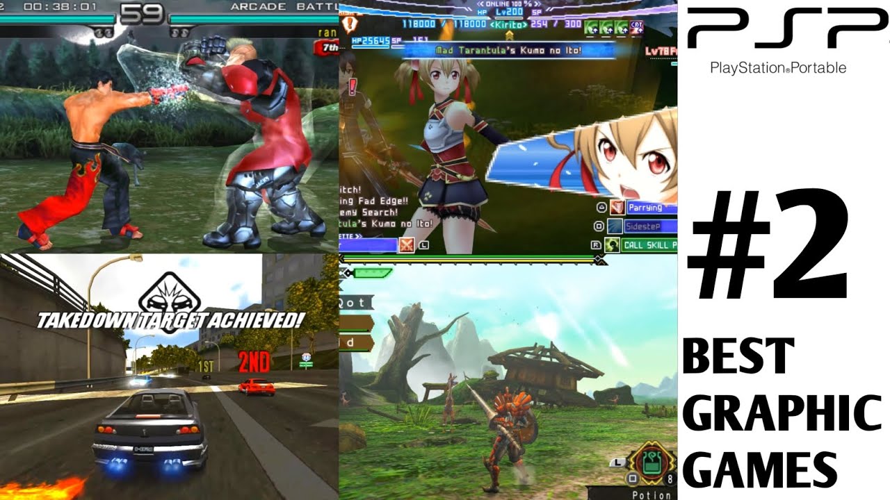 Top 50 Best Graphics Games for PSP [Part 2]