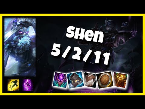 Shen 10.25 S11 Gameplay Challenger Top (5/2/11) - NA