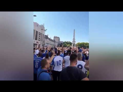 BH navijači u Lisabonu pred meč Portugal - BiH