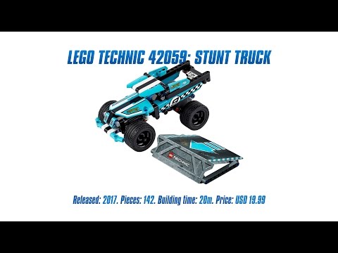 Vidéo LEGO Technic 42059 : Le pick-up du cascadeur