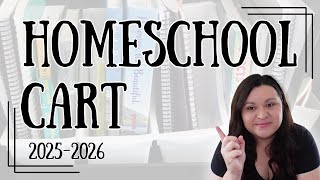 📚HOMESCHOOL CART 2025-2026📚 OUR HOMESCHOOL CART SET-UP