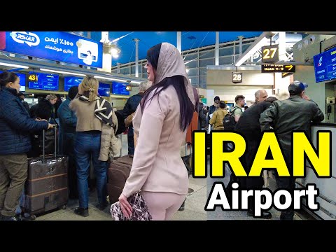 Inside IRAN’s Largest International Airport 🇮🇷 Not What You Expect!
