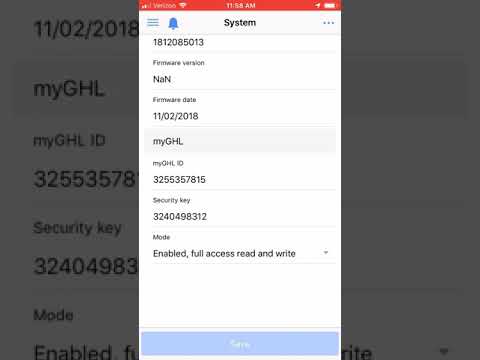 GHL Connect - Part 3 of 3 - Features found for the Mitras LX7206
