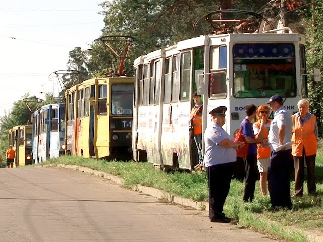 Трамваем управлял нетрезвый водитель!