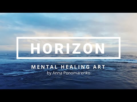 Horizon - mental healing art by Anna Ponomarenko