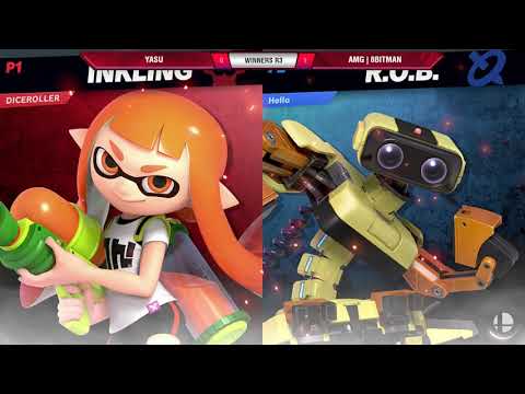 VS Weekly 7/25/19 - Winners R3 - Yasu (Inkling) vs AMG | 8BitMan (ROB) - SSBU