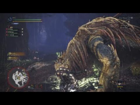 Monster Hunter World: Deviljho Throws Great Jagras in a Trap